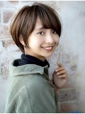 大人可愛いヘルシーショート