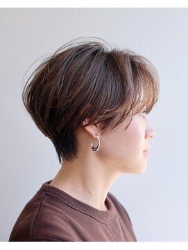ルプラ ガーデン(le-pla garden) ハンサムショート#ベージュカラー#ブリーチなし#前下がり#豊橋