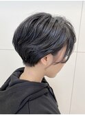 ○黒髪ハンサムショート