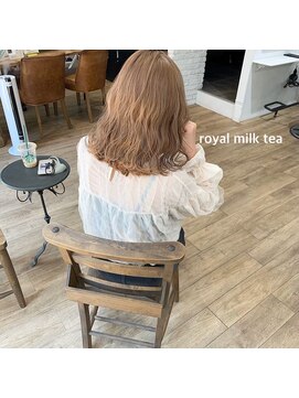 イム(imu) ミルクティカラー