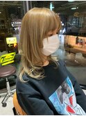 担当西田 マッシュレイヤー ウルフスタイル