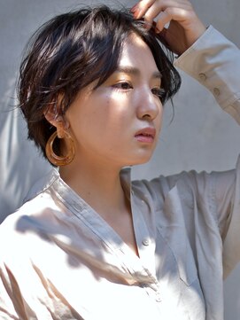 バロンフェム(baLon.fem) baLon.fem【yu-ma】大人ハンサムショート ナチュラルアッシュ