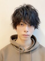 バイフィフス 原宿/表参道(by fifth)&nbsp;王道ショートウルフツーブロック刈り上げニュアンスパーマ