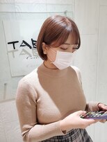 タブーセントラル(TABOO Central)&nbsp;【TABOO Central】ショートボブはサイドバングで大人スタイルに