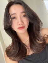 ノイズ オオサカ(NOISM)&nbsp;20代30代40代◎韓国ヘアー顔周りレイヤー青髪似合わせカットロブ