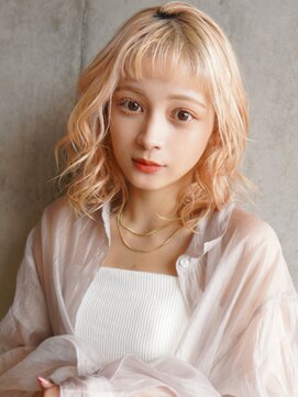 ラフィスヘアー クレイ 南草津店(La fith hair clay) 【La fith】ホワイトミルクティー×ミディアム