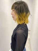 シアター(CIARTOR)&nbsp;グレー×イエロー『個性派グラデーションカラー』