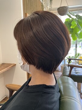 ホロホロ ヘアーデザイン(holoholo Hair Design) 30代40代50代◎乾かすだけで決まる大人ナチュラルショートボブ