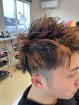 ヘアーラウンジ ウィズ(hair lounge WITH) カラーで遊ぶツーブロック
