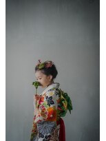 ウィロウ(WILLOW)&nbsp;七五三☆5歳日本髪×花