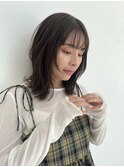 ミディアムウルフ/ラベンダーベージュ/佐々木