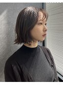 韓国風くびれタッセルボブ×艶髪ピンク【福岡/博多】