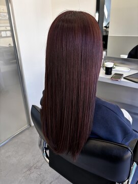 ゴウトゥデイシェアサロン 町田店(GO TODAY SHAiRE SALON) ツヤツヤ濃厚ピンクカラー