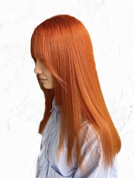 アリアイーストバイエクラート 池袋東口店(ARiA east by ECLART) オレンジヘア