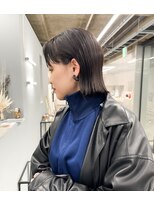 ノード(NODO)&nbsp;黒髪＋切りっぱなしボブ