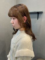 ラキ(laki) ケアブリーチダブルカラー ミルクティベージュ　八丁堀/美容院
