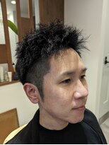 ヴィシュヌヘアー Visnu Hair ツーブロックショート