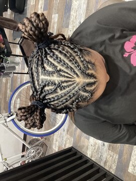 ヘアーズリンクス(hair's RINX.) だんじり編み込み