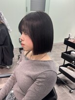 ジーニー 千葉(GENiE)&nbsp;韓国風タッセルボブ/髪質改善トリートメント【白井愛海】