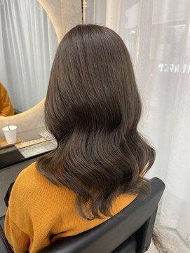 ルノン シェリー(LUNON cheliy) アッシュベージュカラー/ブリーチなしカラー/冬カラー