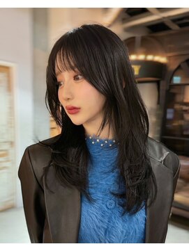 ノラ ヘアーサロン(NORA HAIR SALON) 【akane】レイヤーカットハッシュカット韓国ヘア顔周りカット