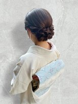 トレノ(Treno.)&nbsp;和装ヘア、シニヨン【Treno.吉祥寺】