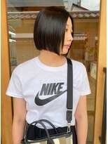 カフネ ジュントス ヨロ(Cafune' juntos YOLO)&nbsp;スリークボブ×切りっぱなし　20代　30代 40代　◎