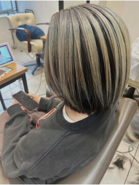 バディ 中野駅前店(BUDDY) アンブレラカラー×ミルクティーベージュ 【中野美容室】