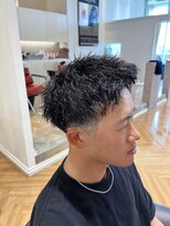 コワファースト させぼ五番街店(COIFF1RST) ツイスパ×アップバング☆