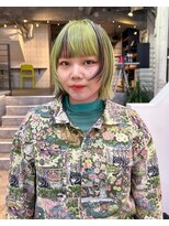 マーケット(MARKET)&nbsp;ローライトMIXグリーンカラー