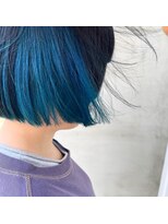 オルガノヘアーギャラリー(OLGANO HAIR GALLERY)&nbsp;寒色系ツートンデザインカラー