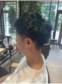 スパイキーショートフェザーパーマ眉毛カット/三鷹/吉祥寺/み