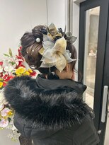 キング 心斎橋店(K!ng)&nbsp;ハイライトカラーミルクティーベージュレイヤーカット