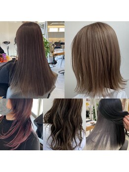 ロコン(Lokon)の写真/*プラス料金なしでケア剤を使用*ダメージを最小限に抑えたWカラーで、周りと差がつく垢抜けヘアに♪