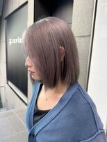 ルシティ(Le City)&nbsp;lavender gray 【ダブルカラー/ブリーチ/髪質改善】