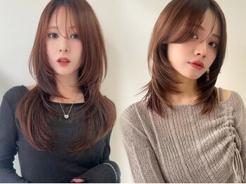 ミレバイジェニー (mirae by geny)の写真/韓国風ハッシュカット/レイヤーカットが大人気♪お客様の魅力を最大限に引き出してヘアスタイルを作ります!