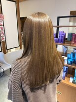 サラビューティーサイト 志免店(SARA Beauty Sight) 【志免】オリーブベージュ/艶カラー