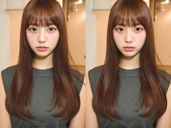 エミイ 鎌倉(eMii.)の写真/柔らかい地毛風ストレートでまっすぐな縮毛矯正は卒業［髪質改善/縮毛矯正/レイヤーカット/パーマ］