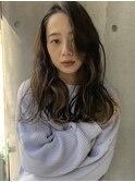 大人かきあげスタイル