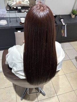 ツインエイトプラス(Twin eight plus+) オイルカラー×バイカルテトリートメントでツヤツヤ♪