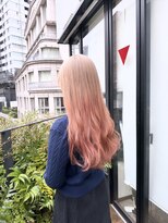 ヘリア(HELIA)&nbsp;【ミルクティー＆コーラルピンクグラデーション】