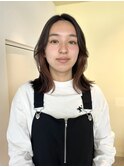 20代30代40代　ピンクベージュ/ イヤリングカラー
