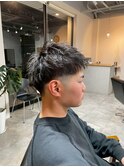 刈り上げフェードスタイル