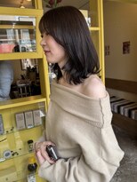 ヒントステーション(HINTSTATION)&nbsp;〈浅草 半個室〉透明感カラー×くびれミディアム