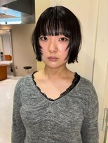 ネロ ヘアサロン ネイビー 渋谷(NERO HAIRSALON NAVY)&nbsp;【笠井至音】レイヤー　ボブ