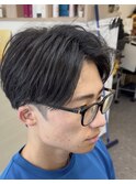 【王道】爽やかナチュラルセンターパート