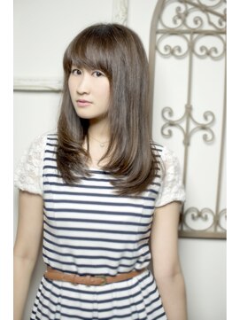 キープへアデザイン(keep hair design) 知的女子に大変身☆美髪ロング【keep hair desigin.木田昌吾】