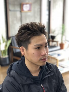 ファクトリーバーバーショップ(FACTORY barber shop) ポンプ×パーマ