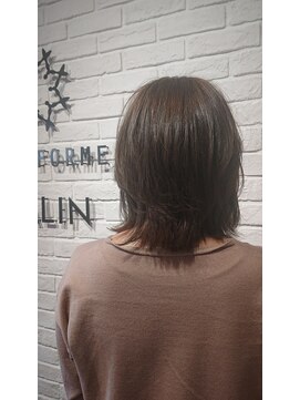 ヘア スパ ビューティー エールフォルム(HAIR SPA BEAUTY YELLFORME) 外はねウルフスタイル