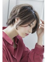オト(oto)&nbsp;♪透明感♪チョコレートベージュショートボブ　似合わせカット♪
